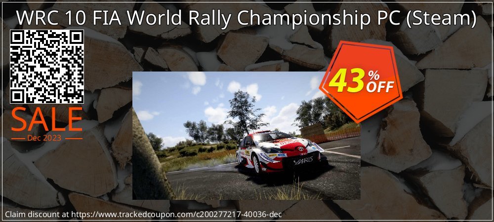 WRC 10 FIA World Rally Championship PC - Steam  coupon on World Party Day discounts