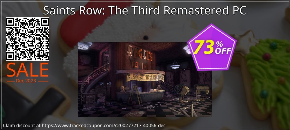 Saints Row: The Third Remastered PC coupon on World Whisky Day deals