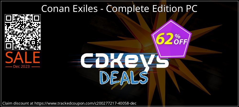 Conan Exiles - Complete Edition PC coupon on Constitution Memorial Day discount