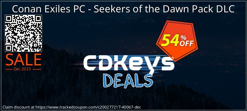 Conan Exiles PC - Seekers of the Dawn Pack DLC coupon on April Fools' Day offer