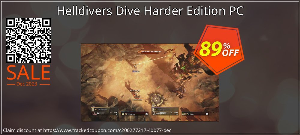 Helldivers Dive Harder Edition PC coupon on Working Day offering discount