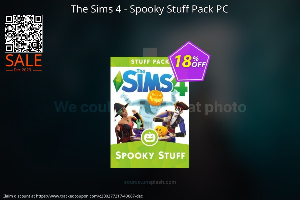 The Sims 4 - Spooky Stuff Pack PC coupon on Working Day offering sales