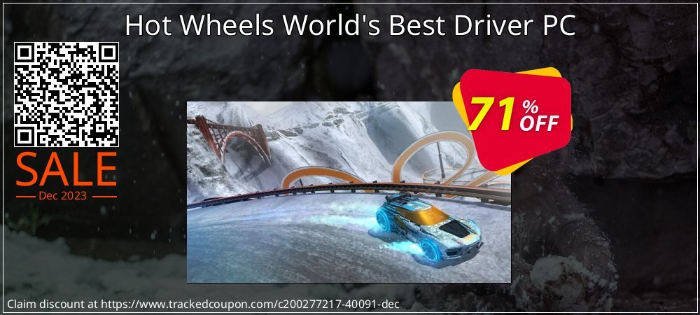 Hot Wheels World's Best Driver PC coupon on National Loyalty Day sales