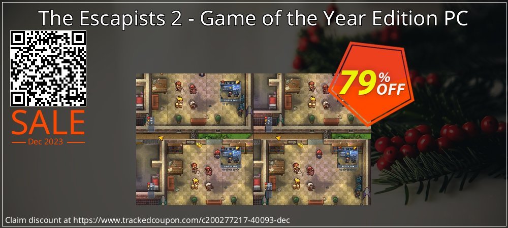 The Escapists 2 - Game of the Year Edition PC coupon on Easter Day deals