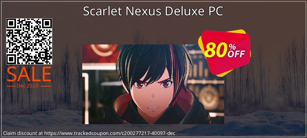 Scarlet Nexus Deluxe PC coupon on Working Day super sale