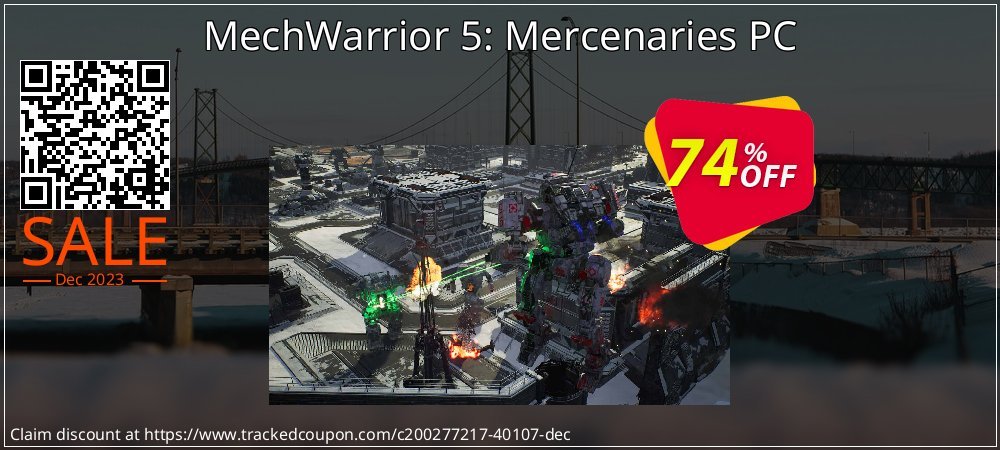 MechWarrior 5: Mercenaries PC coupon on Working Day discounts