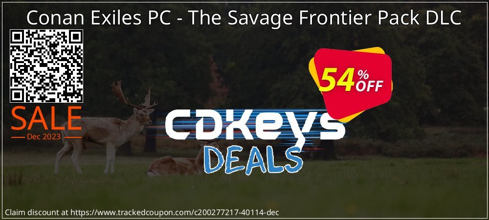 Conan Exiles PC - The Savage Frontier Pack DLC coupon on Tell a Lie Day offering discount