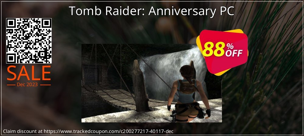 Tomb Raider: Anniversary PC coupon on National Memo Day promotions