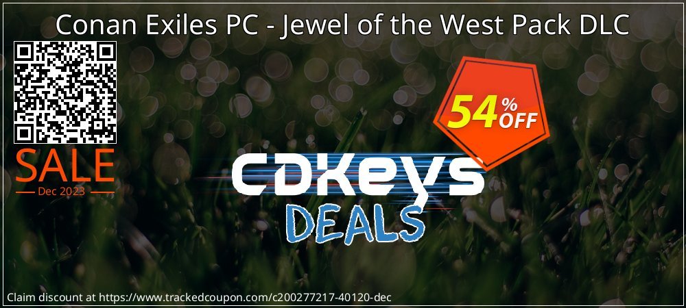 Conan Exiles PC - Jewel of the West Pack DLC coupon on Mother Day offer