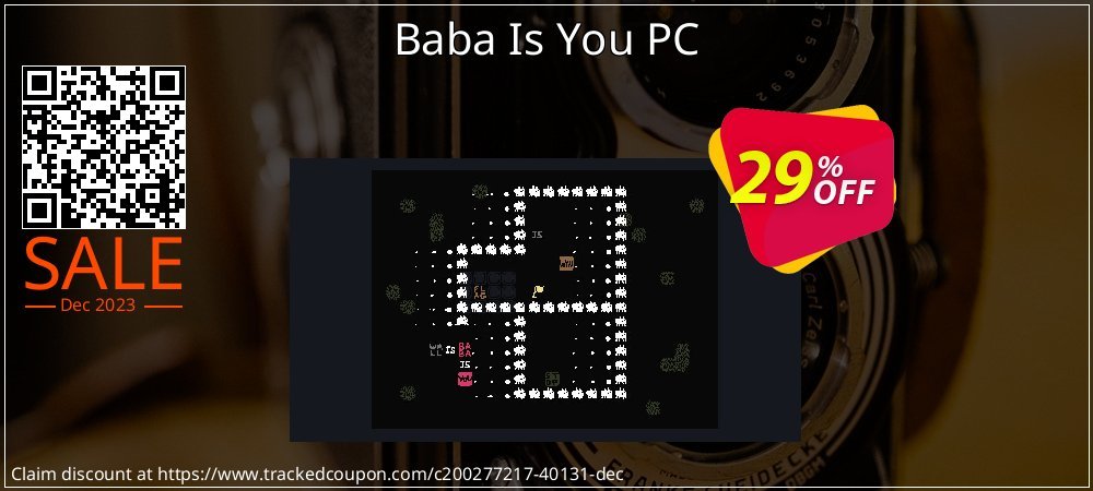 Baba Is You PC coupon on National Loyalty Day offering discount
