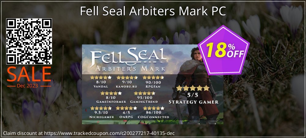 Fell Seal Arbiters Mark PC coupon on Mother Day promotions