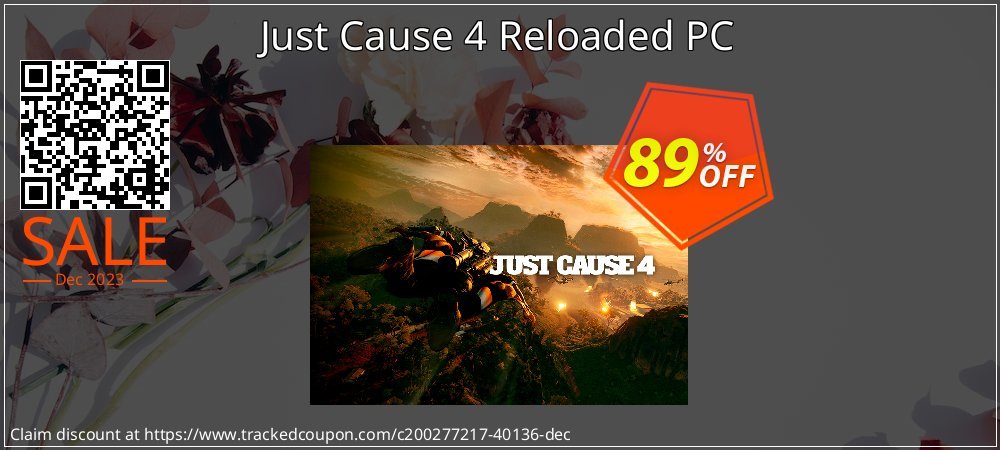 Just Cause 4 Reloaded PC coupon on National Loyalty Day sales