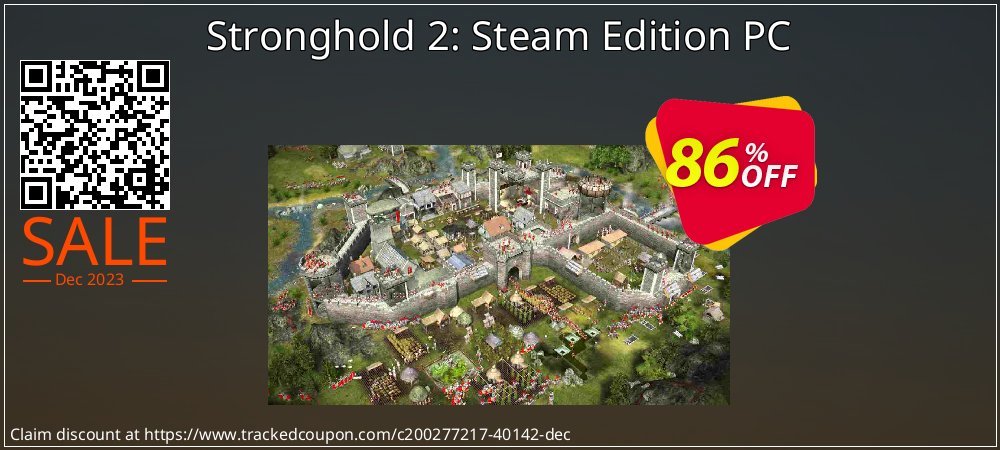 Stronghold 2: Steam Edition PC coupon on April Fools' Day offering sales