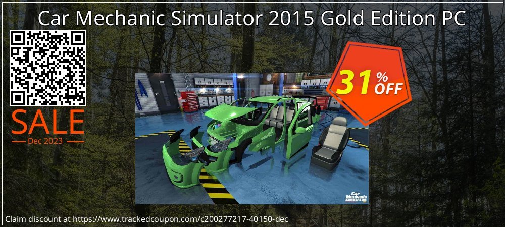 Car Mechanic Simulator 2015 Gold Edition PC coupon on Mother's Day offering sales