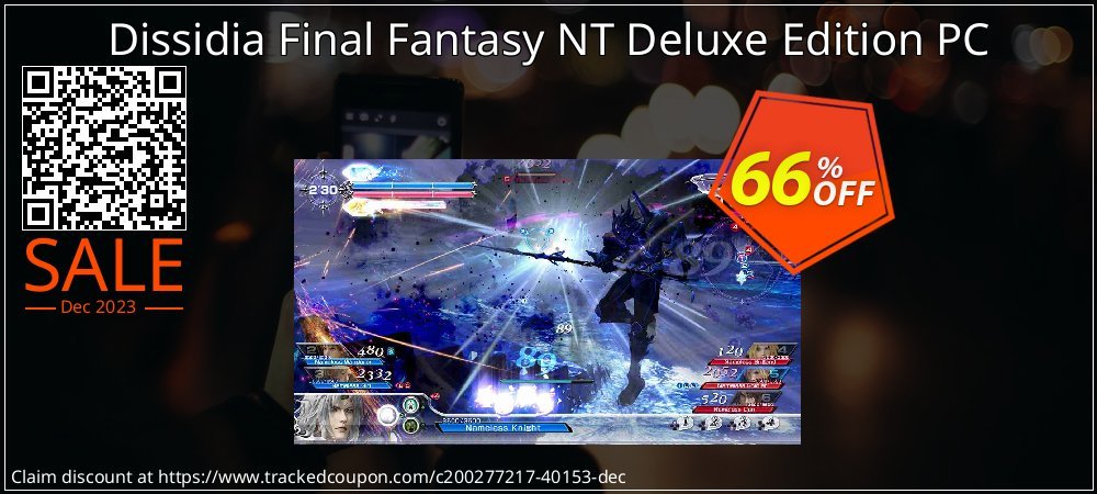 Dissidia Final Fantasy NT Deluxe Edition PC coupon on Constitution Memorial Day promotions