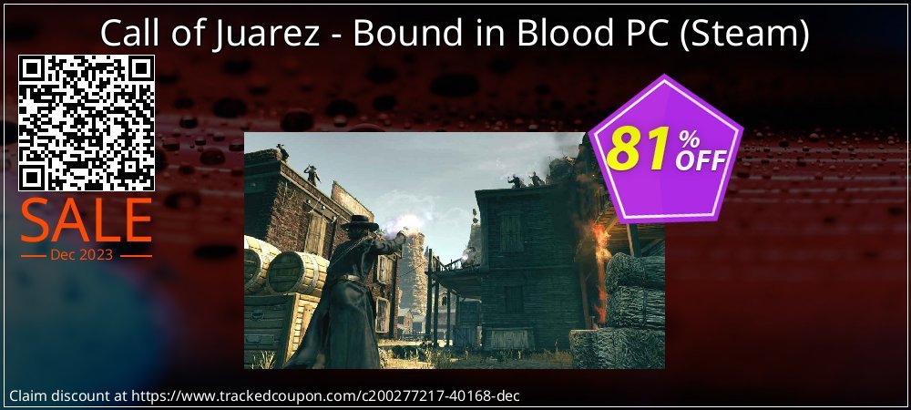 Call of Juarez - Bound in Blood PC - Steam  coupon on Easter Day offering discount