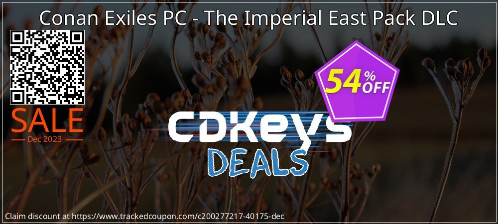 Conan Exiles PC - The Imperial East Pack DLC coupon on National Walking Day offer