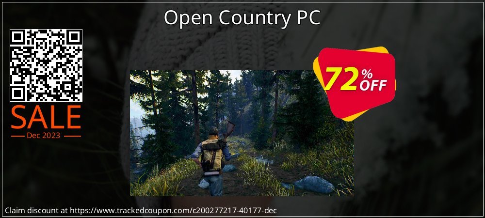 Open Country PC coupon on National Memo Day offering sales