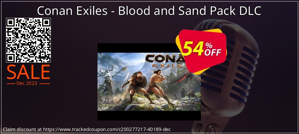 Conan Exiles - Blood and Sand Pack DLC coupon on National Smile Day promotions