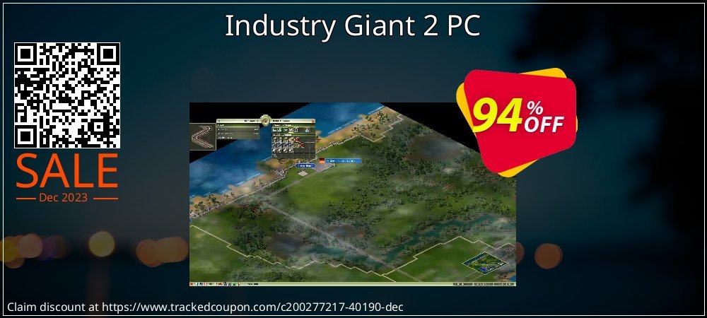 Industry Giant 2 PC coupon on Mother's Day sales