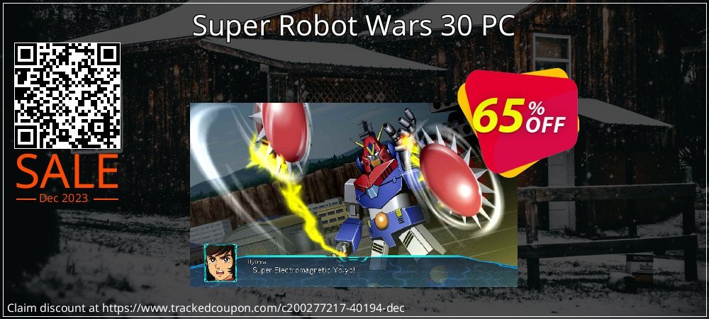 Super Robot Wars 30 PC coupon on National Smile Day offering discount