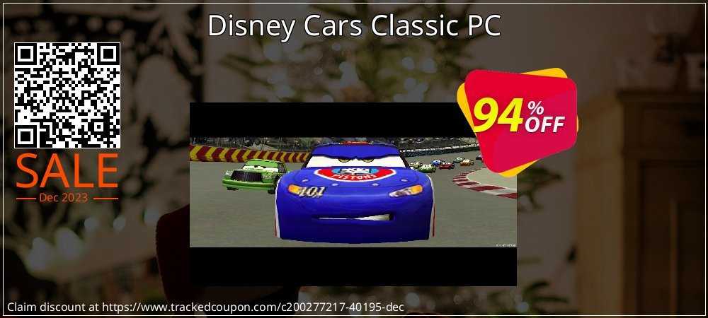 Disney Cars Classic PC coupon on National Walking Day offering discount