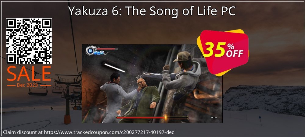 Yakuza 6: The Song of Life PC coupon on April Fools' Day super sale
