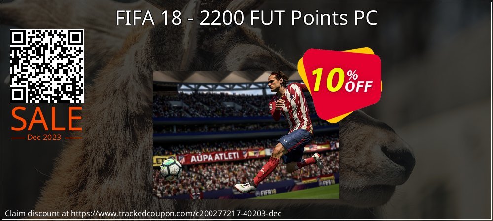 FIFA 18 - 2200 FUT Points PC coupon on Constitution Memorial Day offering discount