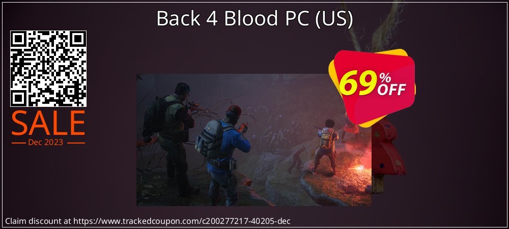Back 4 Blood PC - US  coupon on National Walking Day offering sales
