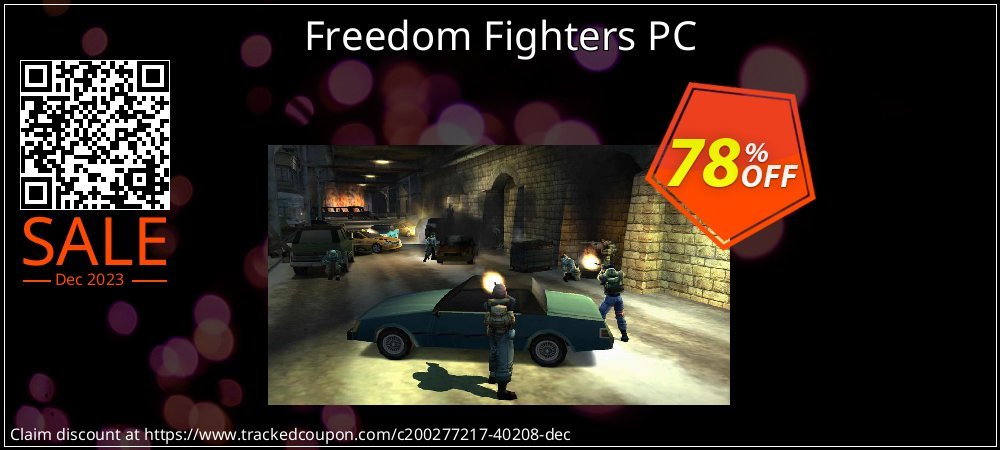 Freedom Fighters PC coupon on National Pizza Party Day sales
