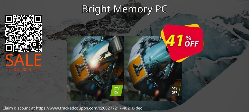 Bright Memory PC coupon on National Walking Day deals