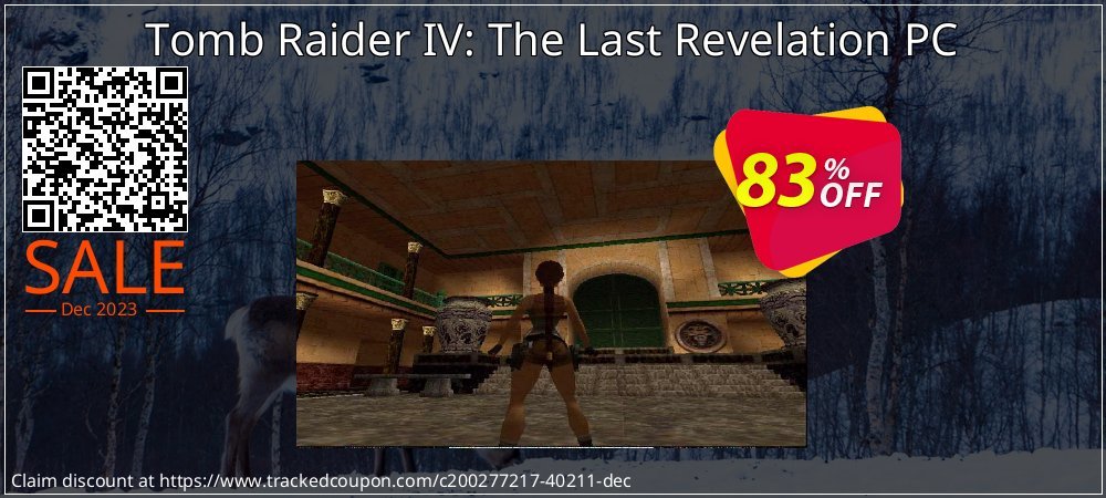 Tomb Raider IV: The Last Revelation PC coupon on World Party Day offer