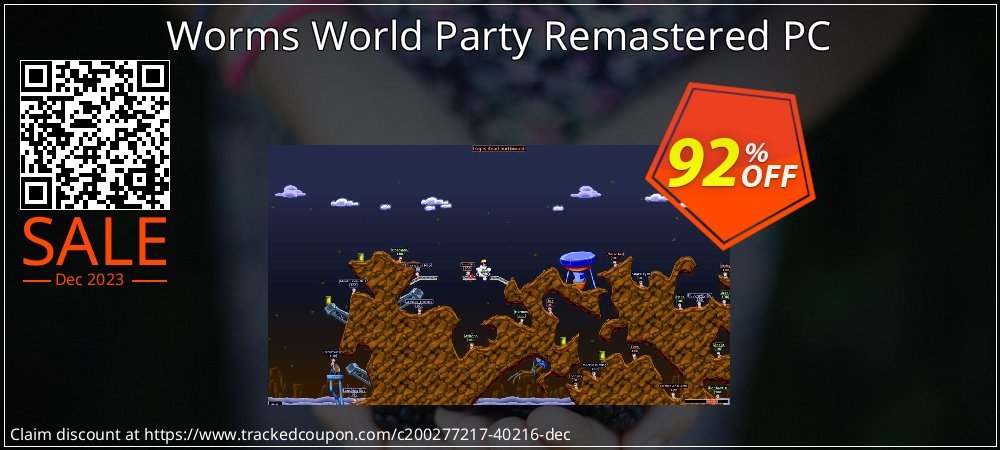 Worms World Party Remastered PC coupon on World Party Day discounts