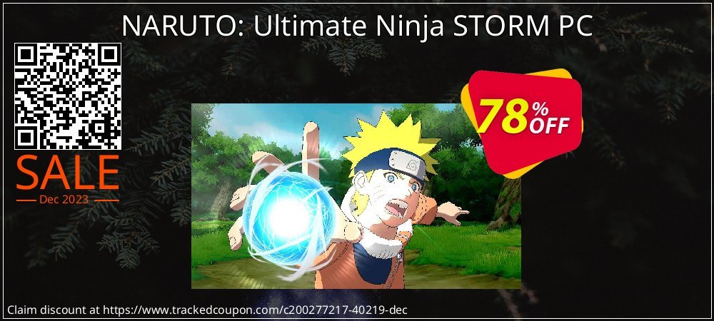 NARUTO: Ultimate Ninja STORM PC coupon on National Smile Day offer