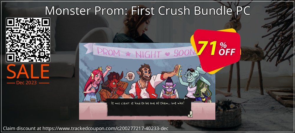 Monster Prom: First Crush Bundle PC coupon on Easter Day super sale