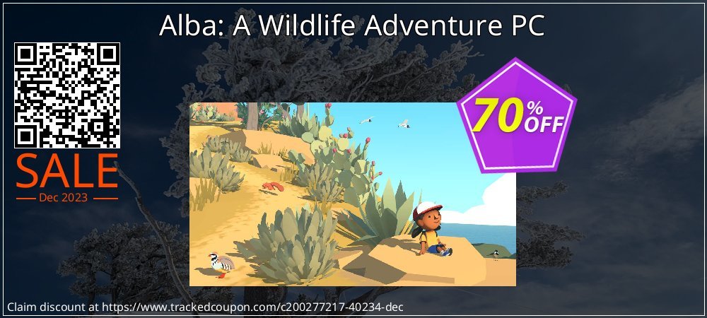 Alba: A Wildlife Adventure PC coupon on National Smile Day promotions