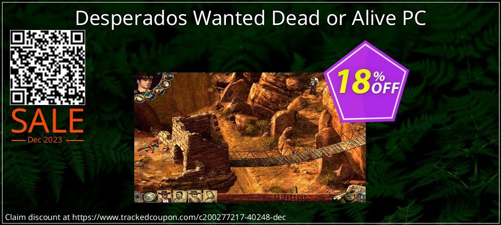 Desperados Wanted Dead or Alive PC coupon on Easter Day discount