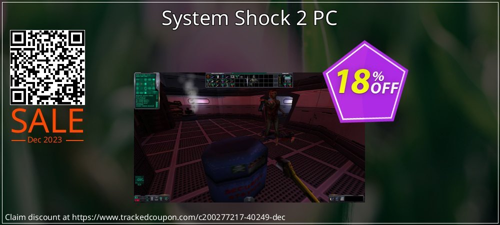 System Shock 2 PC coupon on National Smile Day offering sales