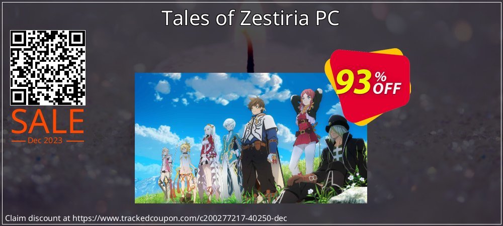 Tales of Zestiria PC coupon on National Walking Day offering sales