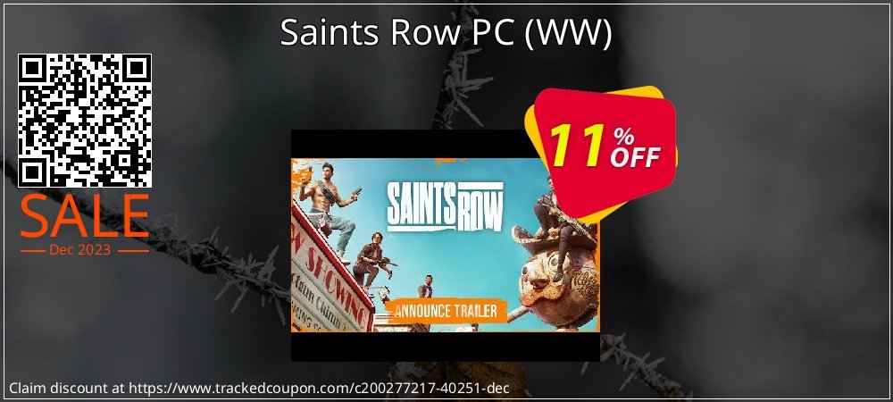 Saints Row PC - WW  coupon on World Whisky Day discounts