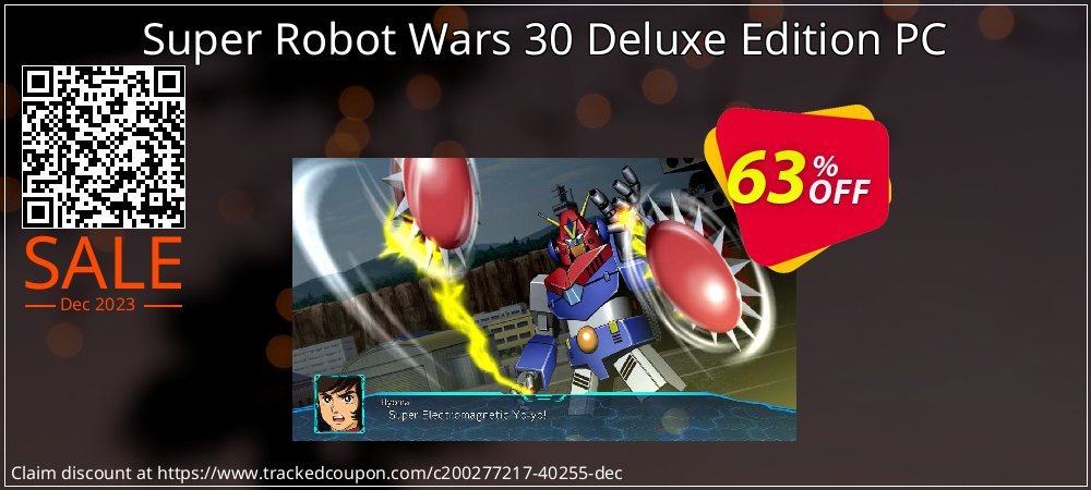 Super Robot Wars 30 Deluxe Edition PC coupon on Mother's Day offer