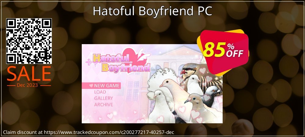 Hatoful Boyfriend PC coupon on April Fools' Day discount