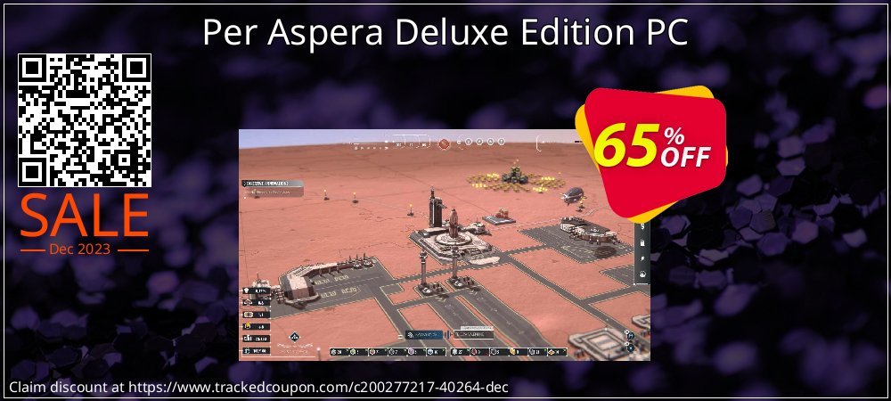 Per Aspera Deluxe Edition PC coupon on National Smile Day offer