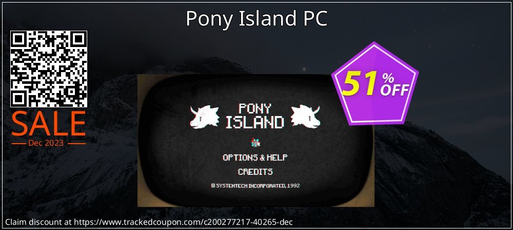 Pony Island PC coupon on National Walking Day offer