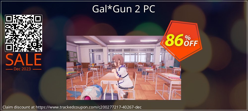Gal*Gun 2 PC coupon on April Fools' Day offering discount
