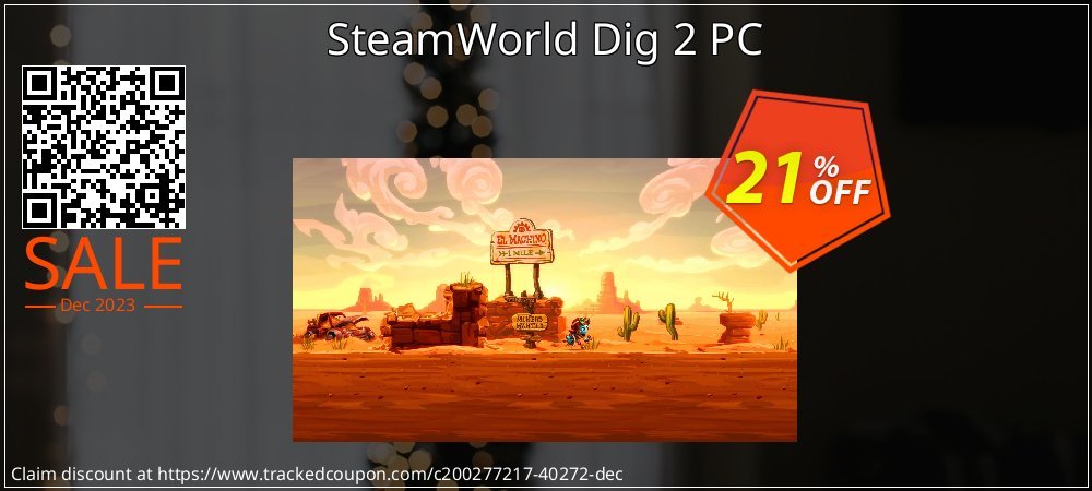 SteamWorld Dig 2 PC coupon on National Memo Day deals