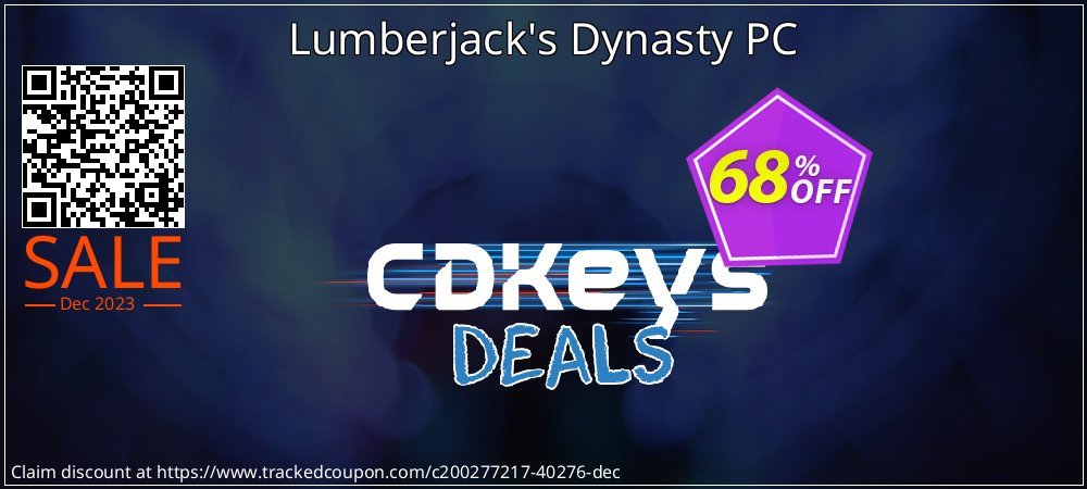 Lumberjack's Dynasty PC coupon on World Whisky Day offering sales