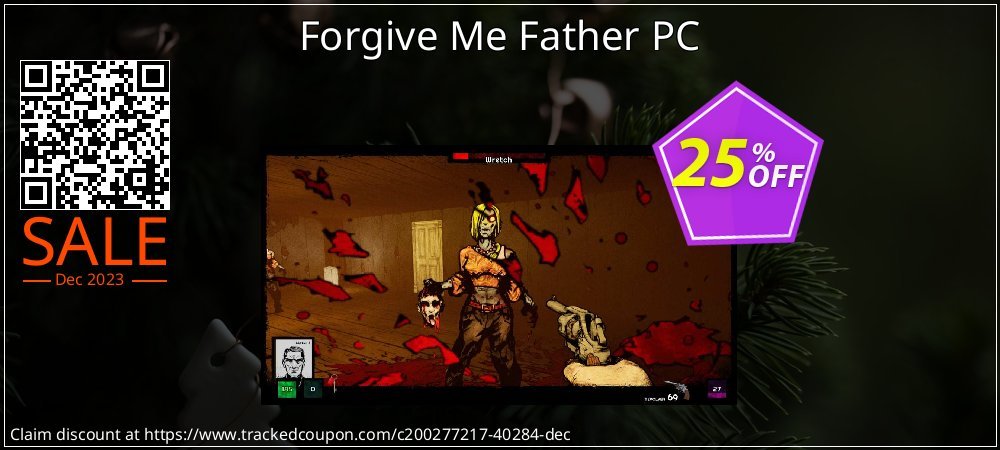 Forgive Me Father PC coupon on National Smile Day offering discount