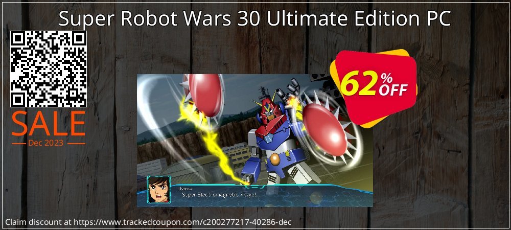 Super Robot Wars 30 Ultimate Edition PC coupon on World Whisky Day super sale