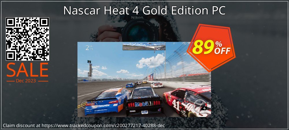 Nascar Heat 4 Gold Edition PC coupon on National Pizza Party Day promotions